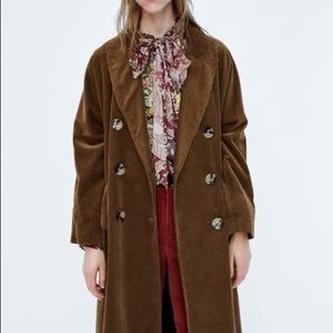 ZARA corduroy coat